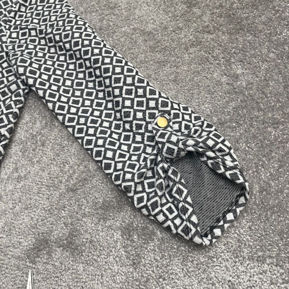 Ruby Rd. Diamond Pattern Open Jacket Womens Ps Bl… - image 3